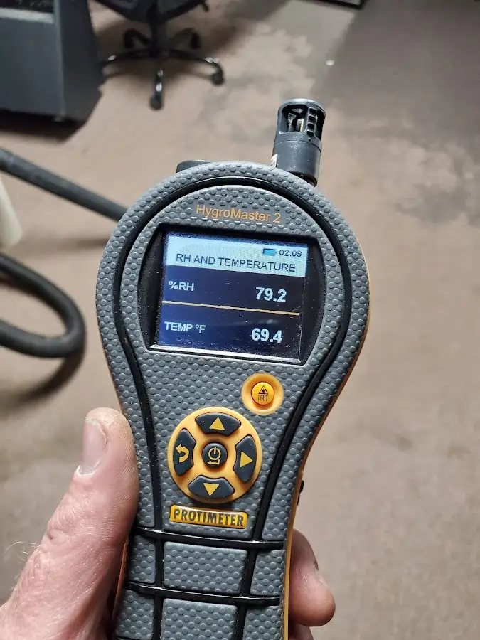 Moisture meter humidity assessment for Mold Remediation & Removal in Clarcona