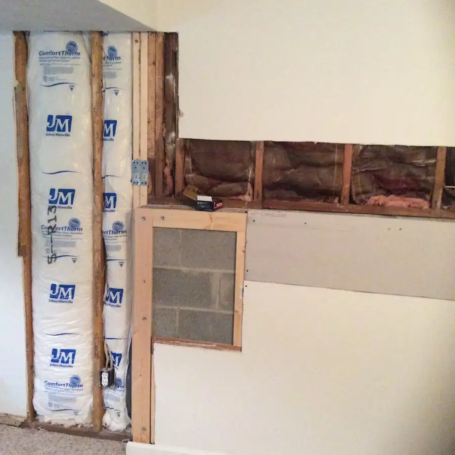 Wall insulation replacement during Contents Cleaning & Restoration in Clarcona
